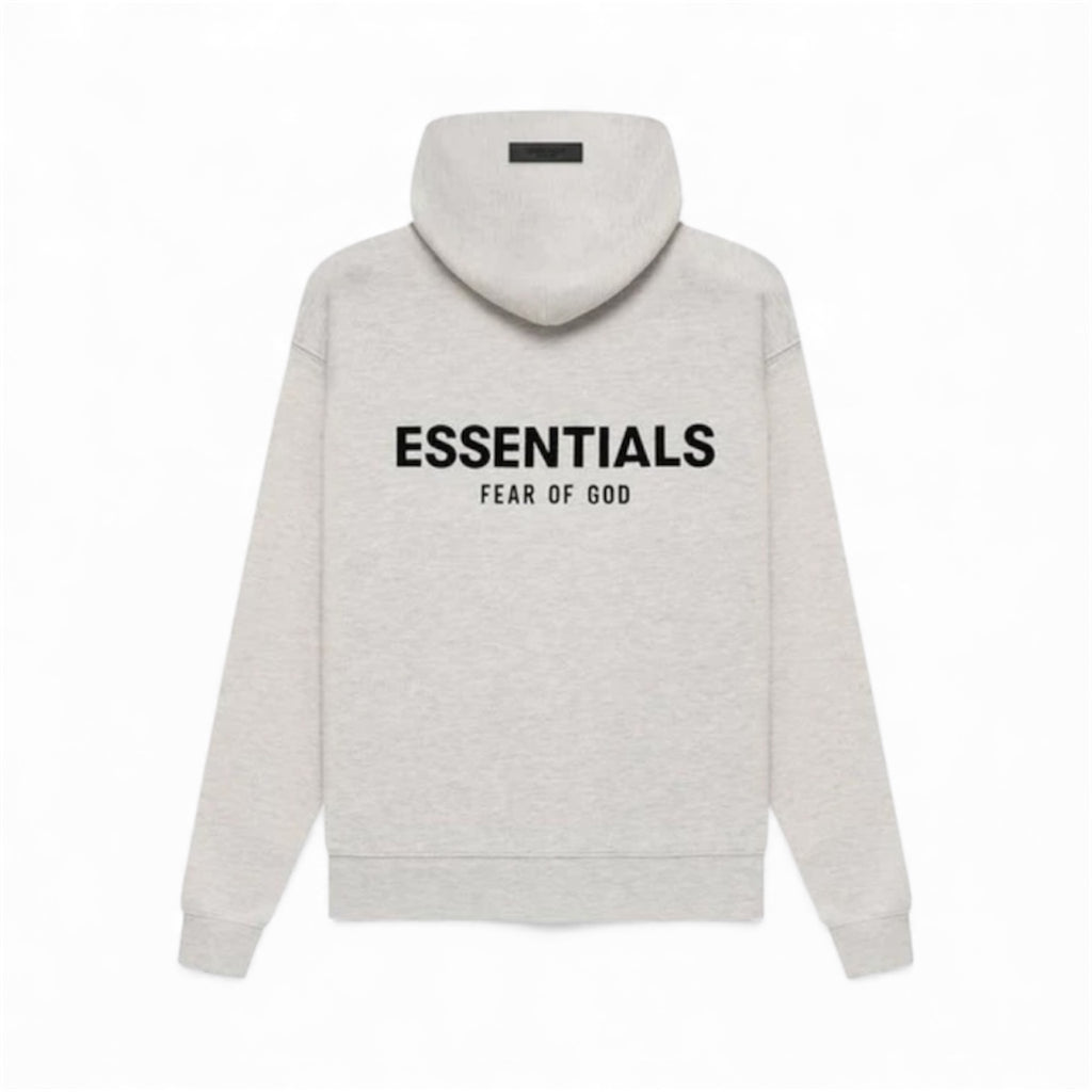 Light Oatmeal Essentials Hoodie