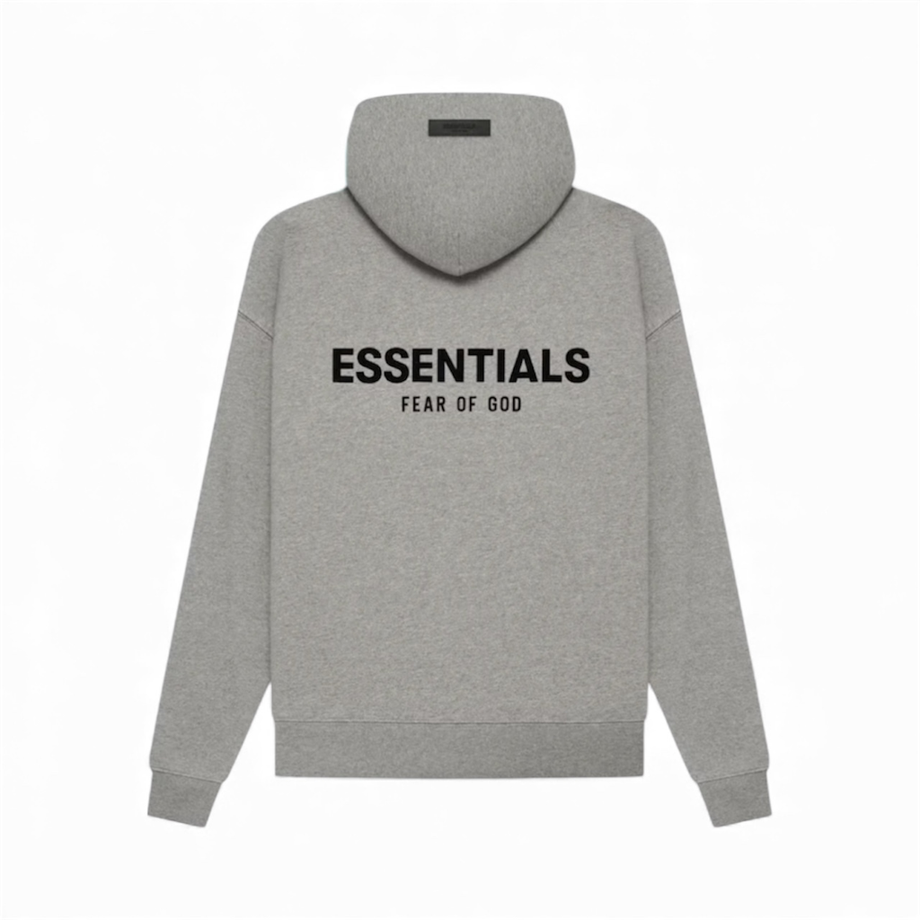 Dark Oatmeal Essentials Hoodie