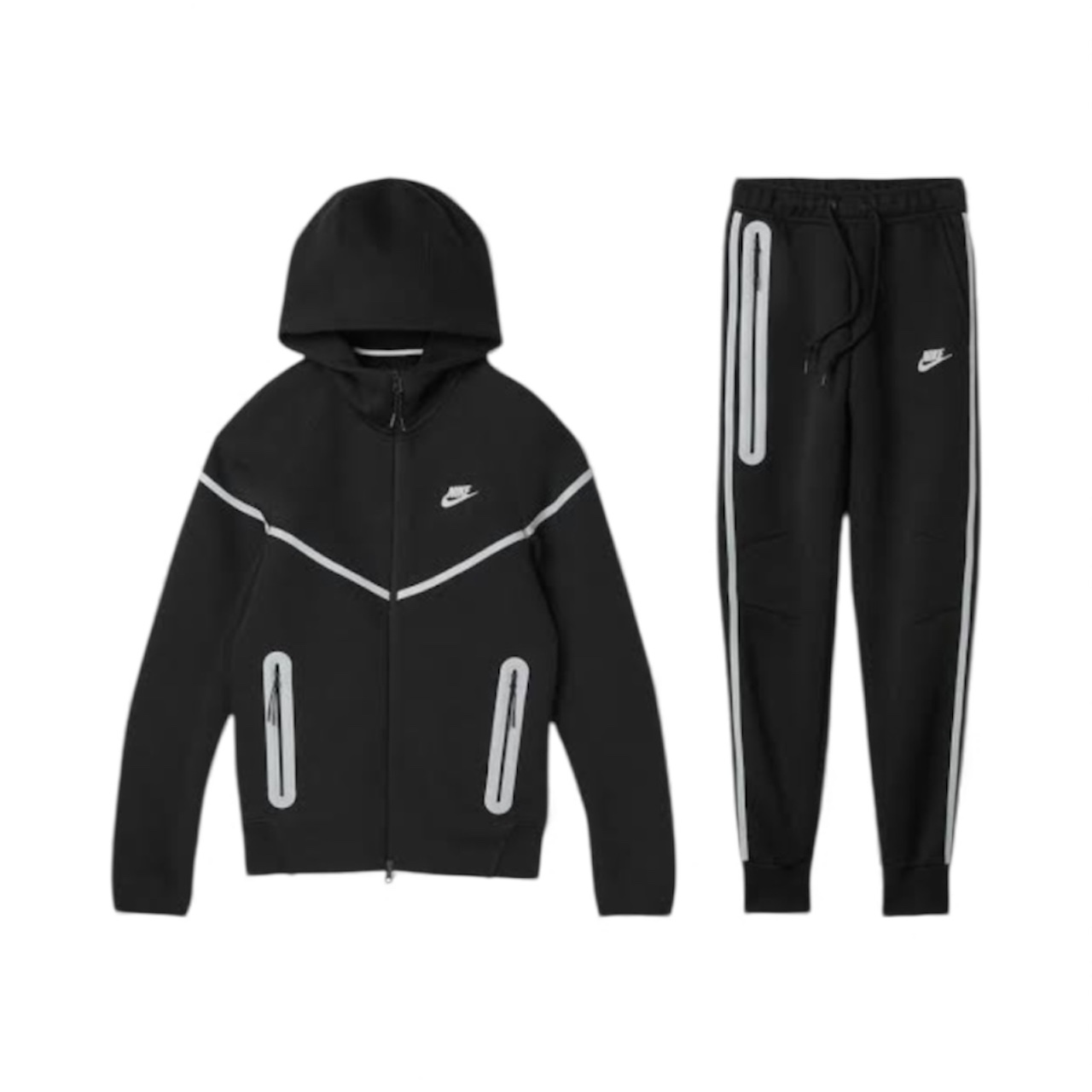 Reflective Black Nike Tech